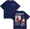 2026 Rappeur Pablo Alborán Global Tour Tshirt Hommes Femmes Harajuku Hip Hop Streetwear Coton Décontracté À Unisexches Courtes