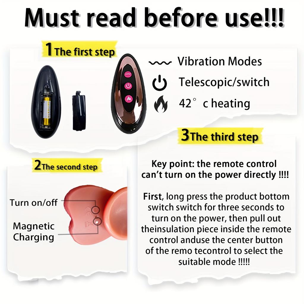 Automatic Telescopic Rotating Big Vibrating Thrusting Realistic Dildo For Women Remote Control Suction Cup Realistic Penis Sex Toys