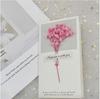 All-Occasion Dried Flower Greeting Cards: Christmas, New Year's, Birthday, Teacher's Day, Graduation, Valentine's Day, and Thank You Cards
