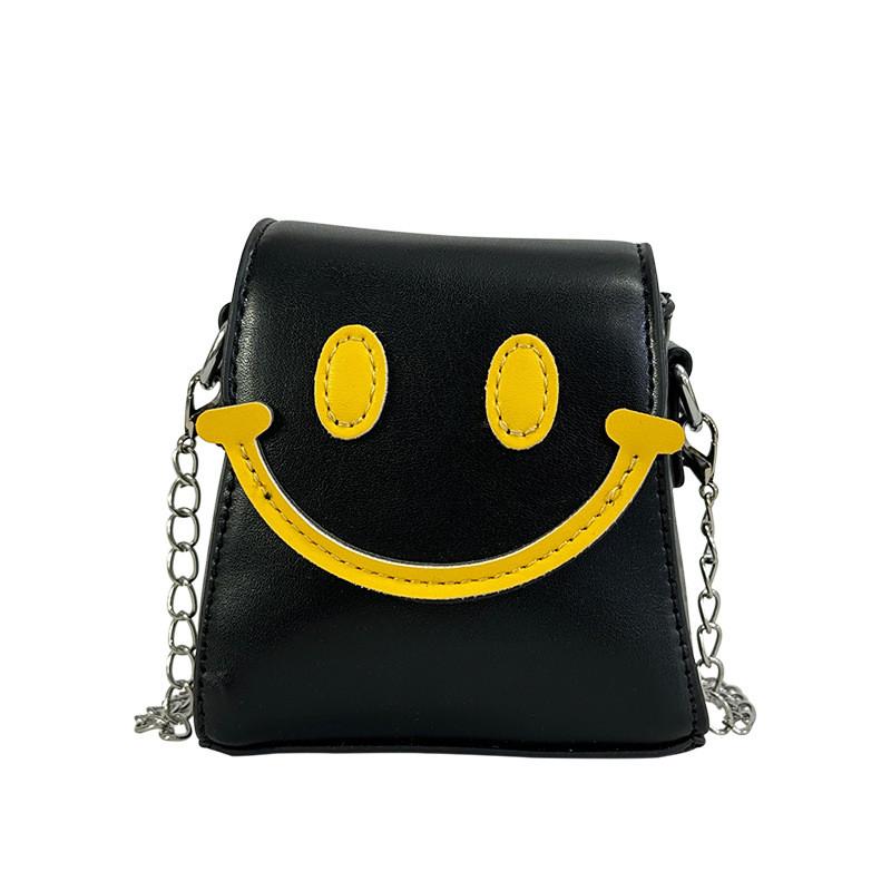 Stylish And Fashionable Children s Crossbody Bag With Breathable Polyester Material чёрный