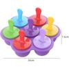 Popsicle Molds Silicone Ice Pop Molds Maker with Lids Sticks and Drip Catcher Frozen DIY Popsicle Trays Reusable Easy Release Ice Pop Maker No Drip