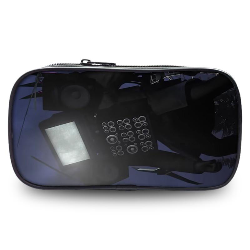 Skibidi Toilet Unique Pen Case Fashionable Polyester Unisex For Use School