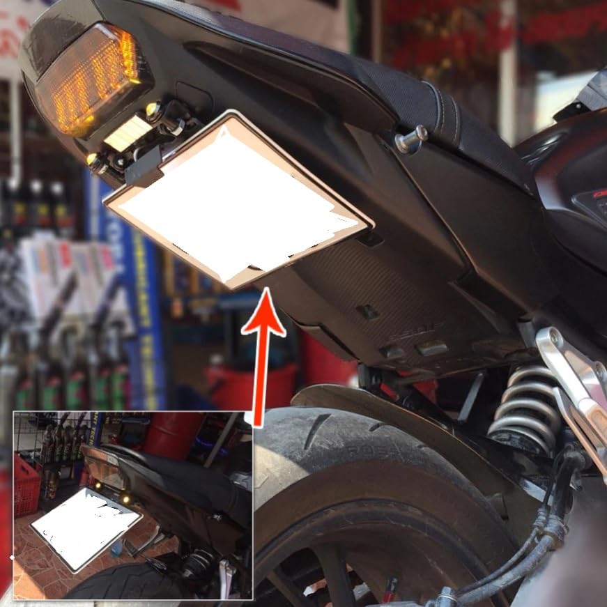 Race/Closed Course Fender Eliminator Kit with Eagle Eye Turn Signals