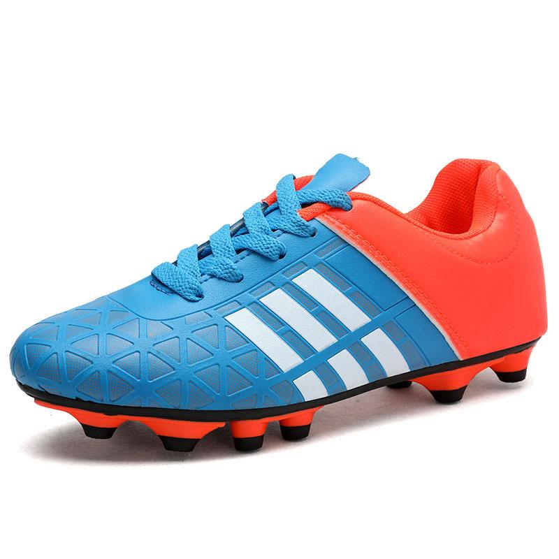Primary and secondary school students football shoes men's and women's long broken nails sports shoes children's youth large size competition