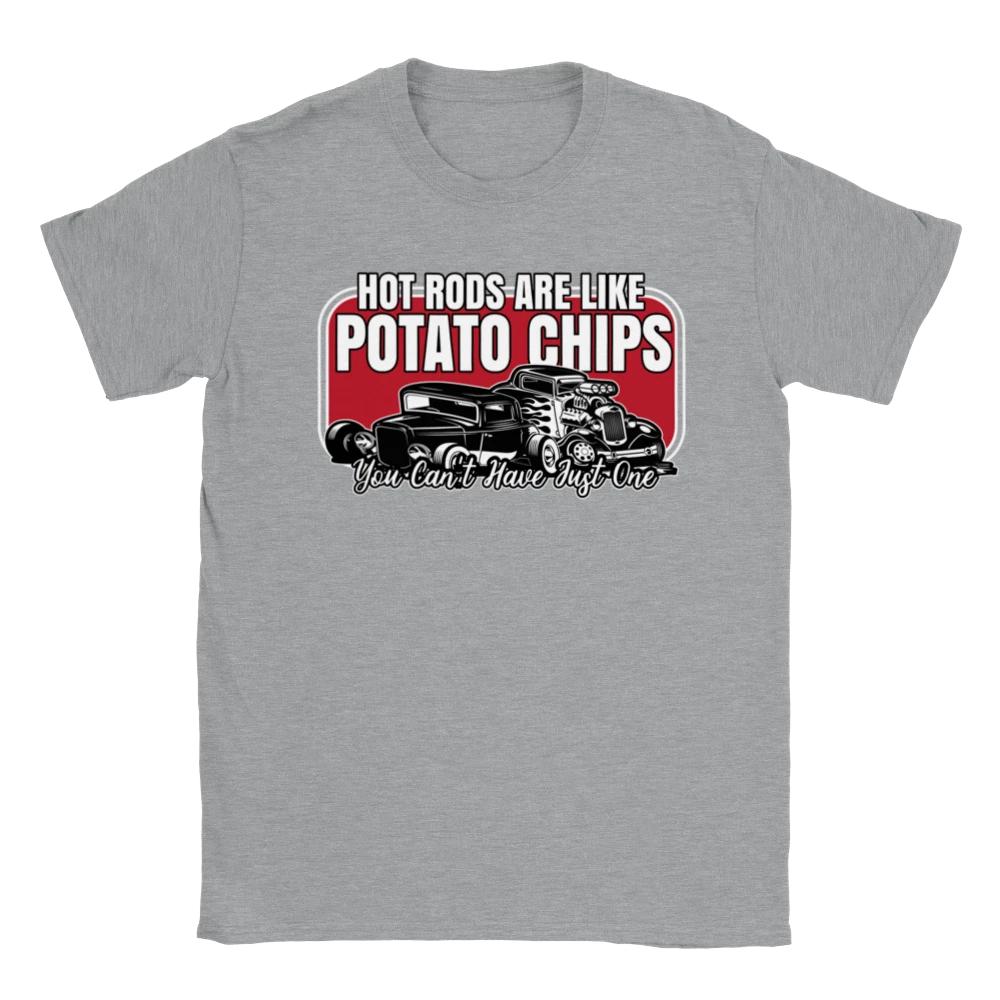 Hot Rods are like Potato Chips, You Can t Have Just One - Classic Unisex Crewnec XS