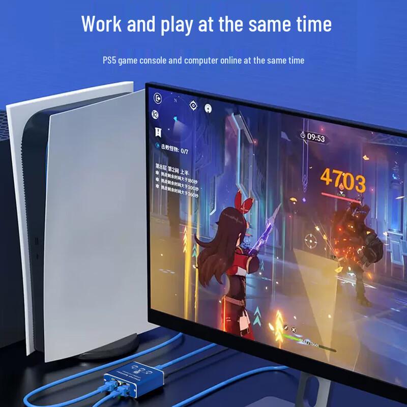 Huoyi Gigabit Ethernet Network Splitter & Switch