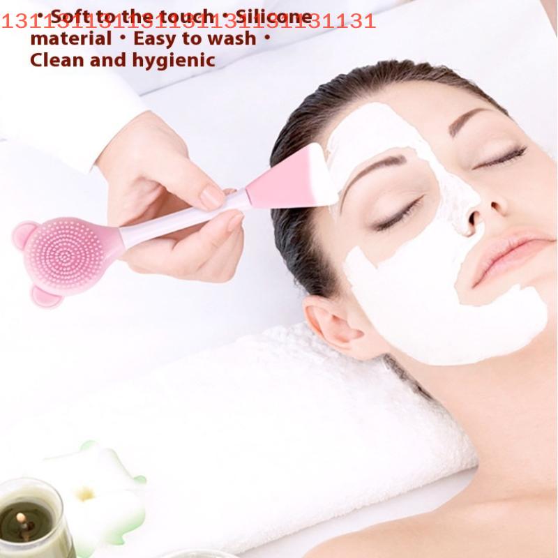 DIY Facemask Mixing Tool Kit with Soft Bowl Stick Spatula for Facial Mask Application 4PCS Silicone Face Mask Mixing Bowl Set