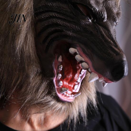 Langlebige Werwolf-Handschuhe Realistische Krallen-Handschuhe, Pelzige Schwarze Wolfspfoten Kostüm Kopfbedeckung, Halloween Cosplay Zubehör Bestien Tier Requisiten für