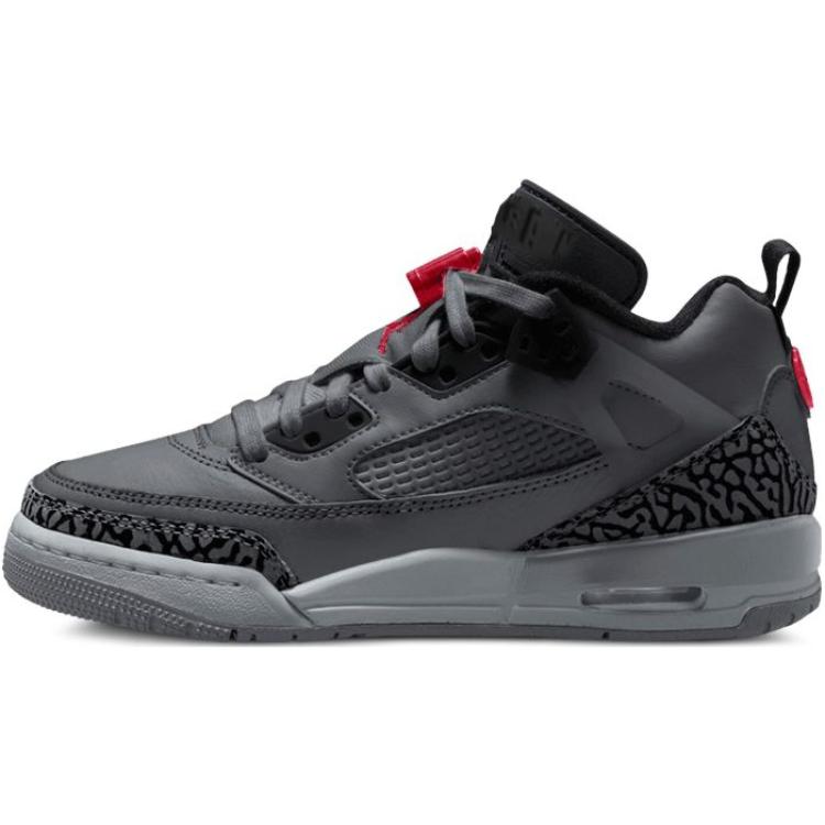 Jordan Spizike Low Anthracite Gym Red (GS) Kids Sneakers Black FQ3950-002