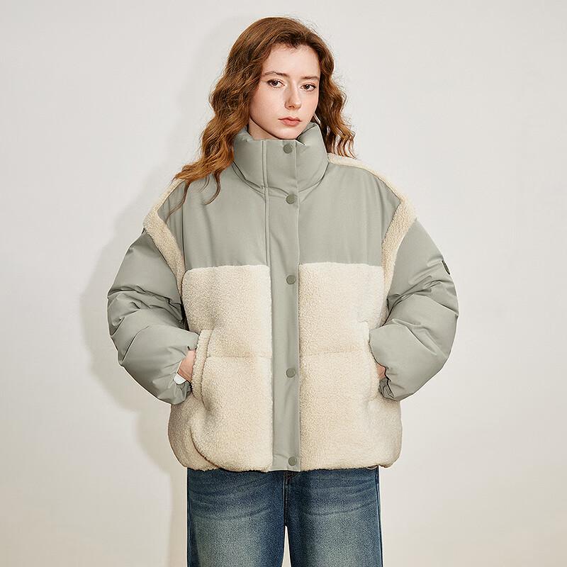 Chuyu Women's 2025 Winter Three-Proof Oxford Fabric Fluffy Lightweight Down Jacket