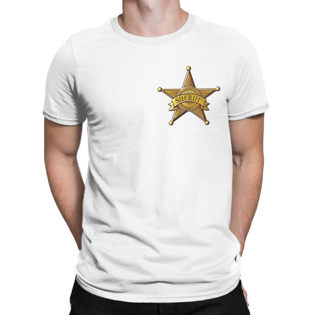 Sheriff Novelty 100 Cotton Tshirt Deputy Sheriff Office Decor Tees Tops For Unisex