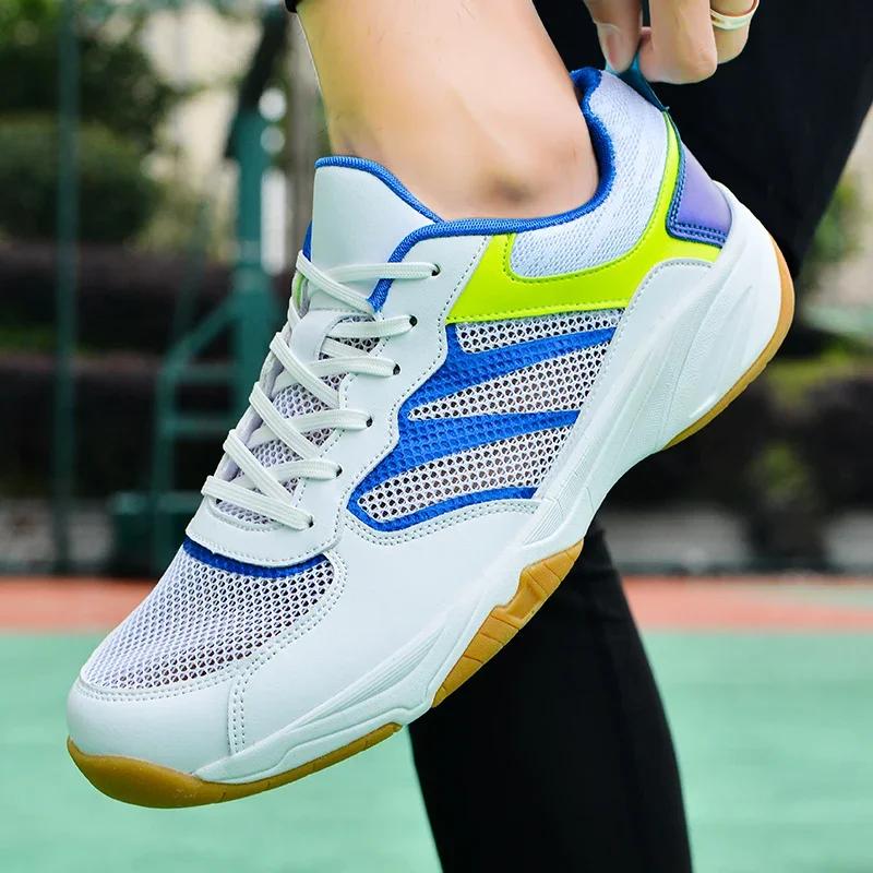 Fashion Professional Training Badminton Shoes Women High Quality Breathable Casual Sneakers Ladies Non-Slip Sports Tennis Shoes
