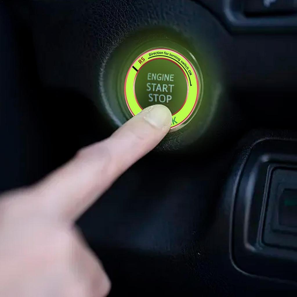 Push to Start Button Ring, Push Button Start Cover - Push Start Button Cover