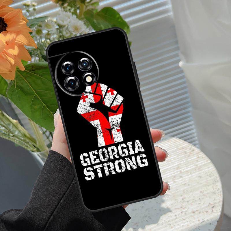 

Georgia Flag Case For OnePlus 10 Pro 15 13 12 11 13T 15R 13R 10R 10T 8T Nord CE 5 4 2 3 Lite N20 N30 Cover OnePlus 15R