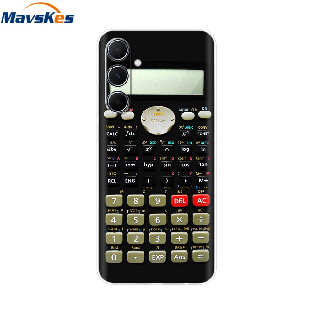 For Samsung Galaxy M35 5G Case Cute Cat Flower Painted Phone Cases For Samsung M35 Case M 35 SM-M356B Silicone Clear TPU Fundas