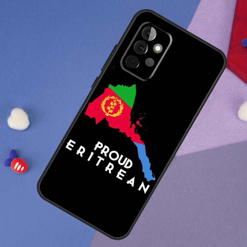 Eritrea Flag Case For Samsung Galaxy A14 A56 A36 A26 A16 A06 A54 A34 A12 A32 A52 A13 A33 A53 A15 A35 A55