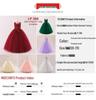 Girls' Sleeveless Mesh Princess Dress with Embroidery & Appliques - Formal Performance Wear