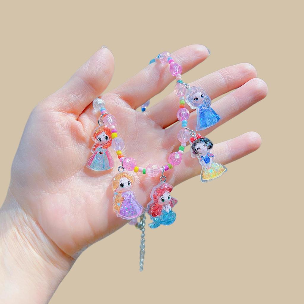 Sanrio My Little Pony Mermaid Princess Beaded Choker Necklace for Women & Kids