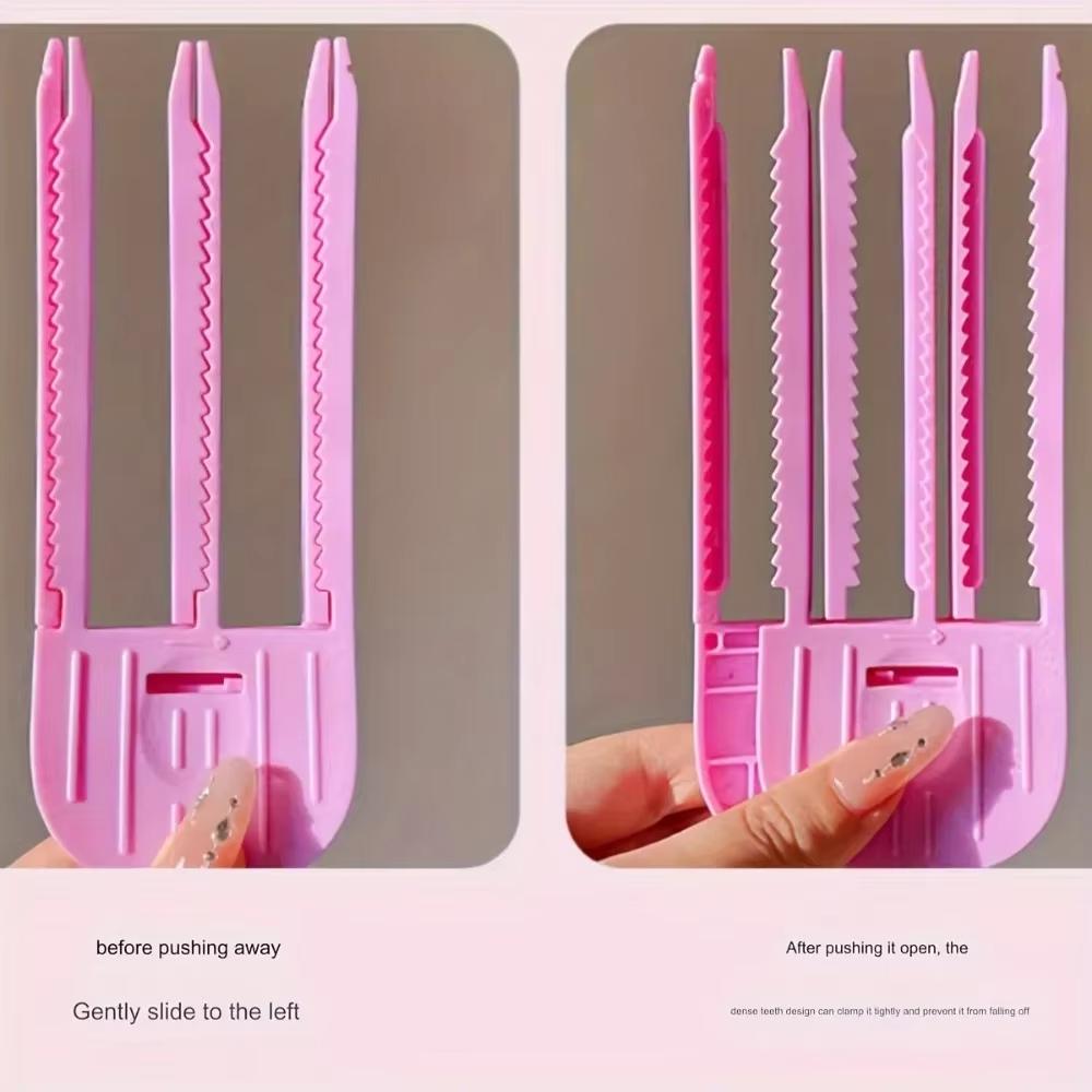 Flauschige Haarnadel, Locken-Pony-Clips, Haarwurzeln, voluminöse Haarclips, Lockenwickler für Frauen mit fester Form, modischer Volumen-Haarroller