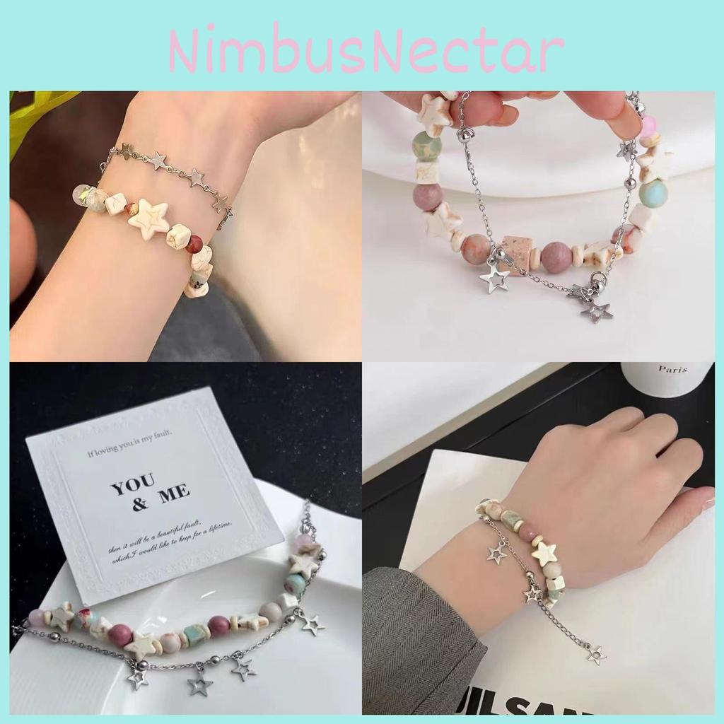 Trendy Alloy Star Bracelet For Women Unique Geometric Design Everyday Wear