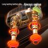 HEZHENG Upgraded Dual-Head Percussion Waist Massager CN plug (adapter included)