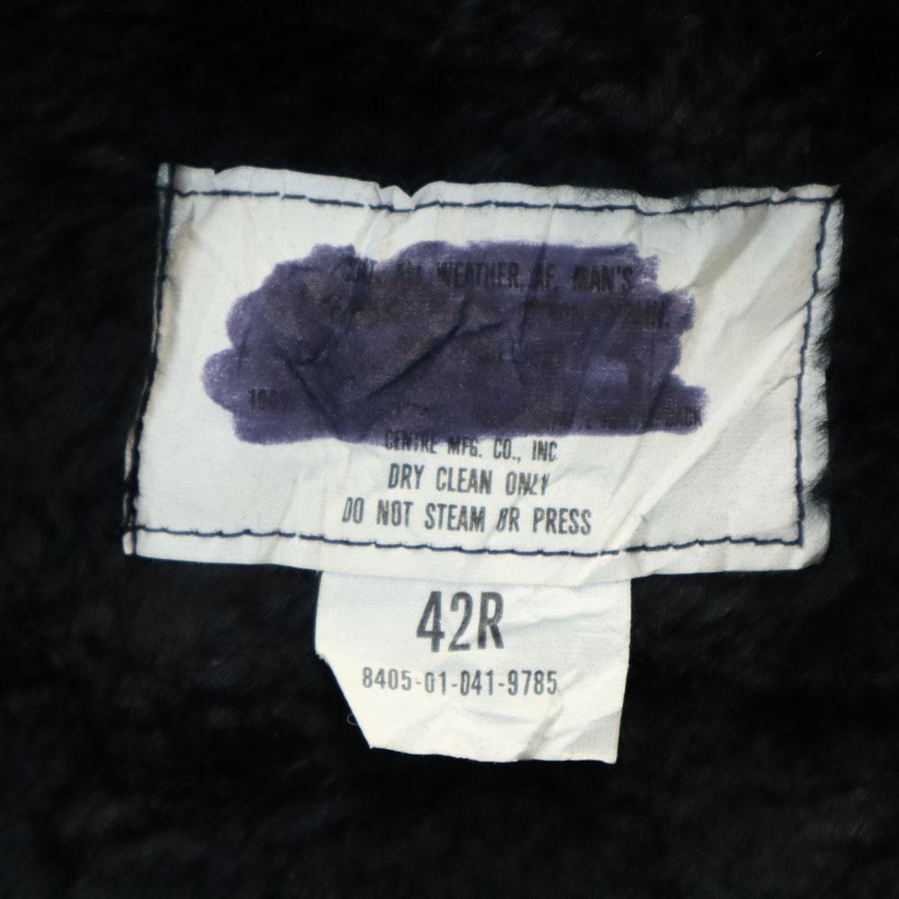 US NAVY 80-as évek DLA 8405-01-041-9785 Vintage Rozsdamentes galléros kabát Férfi Használt