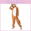 Pijama Infantil de Rena com Material de Poliéster para Fantasias de Festa de Natal