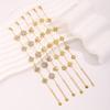 European and American Zircon Bracelet Light Luxury Niche Girls High Value Ing Wind Titanium Steel Butterfly Bracelet Does Not Fade