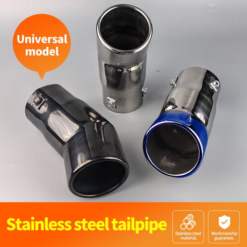Universalus nerūdijančio plieno išmetamojo vamzdžio galinis vamzdis, skirtas Nissan Qashqai, Haval H5 ir senesniems Buick modeliams