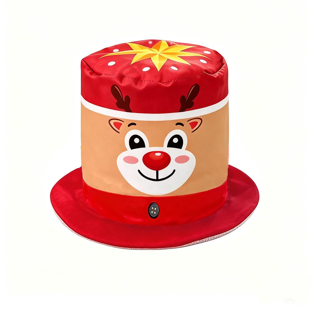 New American Christmas Hat Uncle Sam Hat Holiday Decoration Props Children's Cartoon Top Hat Top Hat