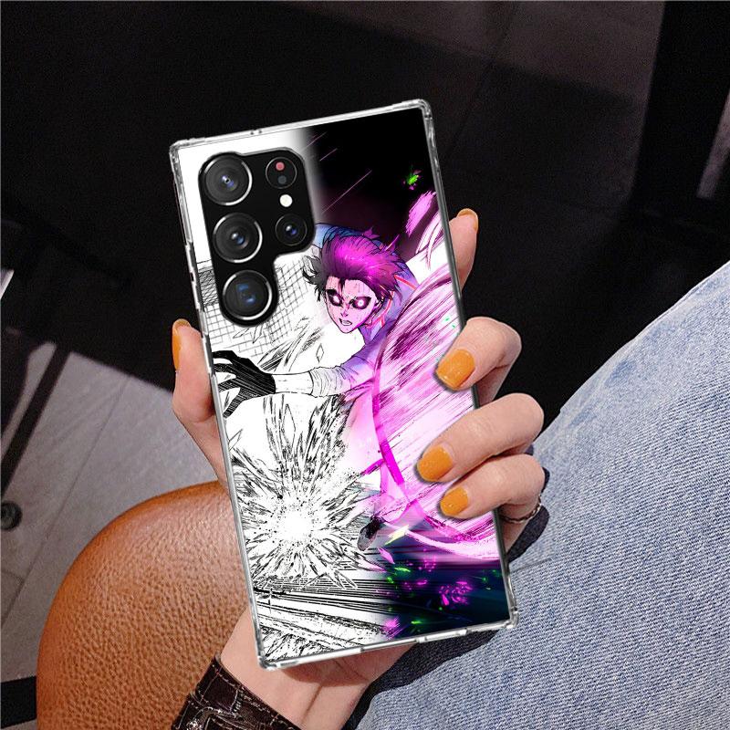 

Blue Lock Football Anime Phone Case For Samsung Galaxy S24 S25 Edge S26 Ultra S23 S22 S21 Plus S20 FE + Personalized Print Cover Samsung S22 Plus