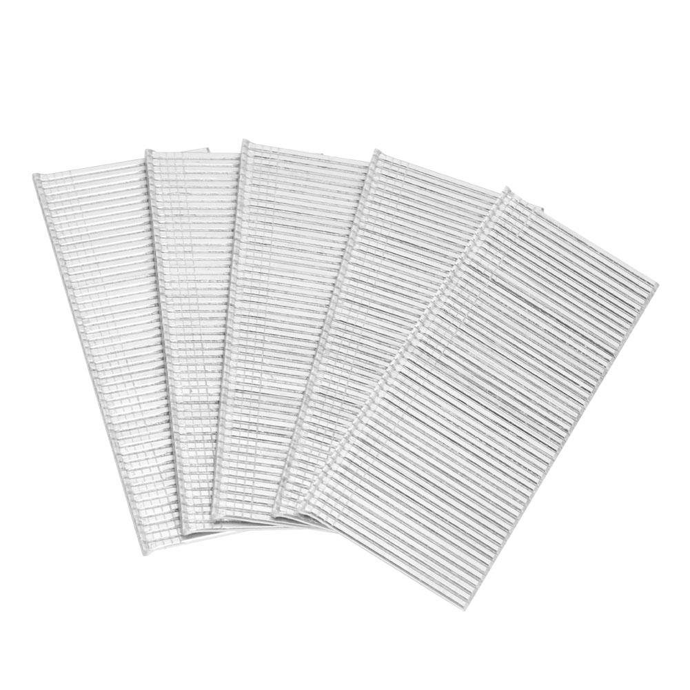 2500Pcs Straight Brad Nails Finish Nails for Pneumatic Nail Gun Electric Nail Gun (T32)