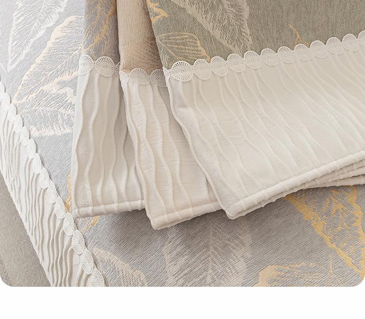 2025 Cream Luxury Non-slip Sofa Cushion - Four Seasons Universal Cover