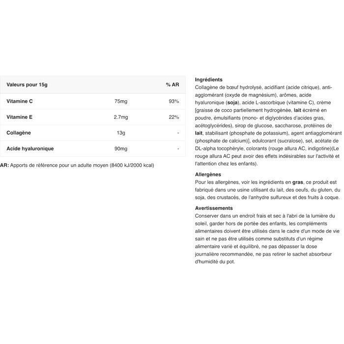 Collagène biotech usa - collagen - black raspberry 300g