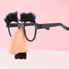 10Pcs Disguise Glasses With Funny Nose for Halloween and Birthday Parties