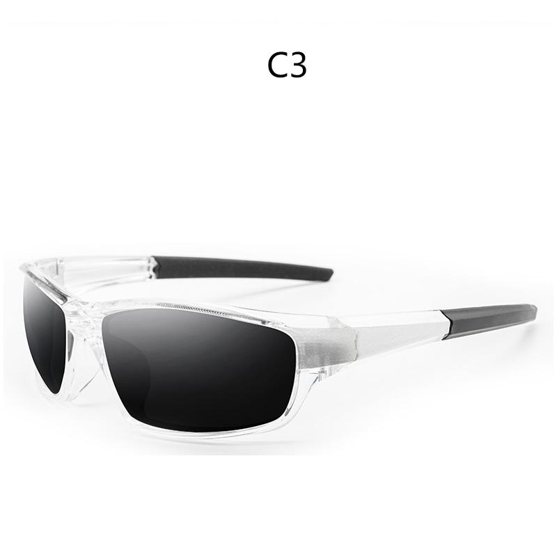 D620 Elliptical lens Polarized Sunglasses Driving sunglasses Night Vision Goggles Plastic Glasses Silicone Glasses Legs Retro Polarizing lens