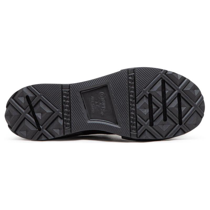 Converse Run Star Legacy Faux Leather Comfort High-Top Lifestyle Casual Shoes Unisex Black