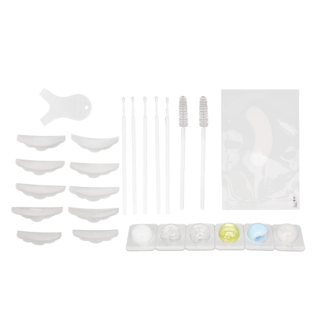 Eyelash Perm Kit Professional Disposable Semi Permanent Safe Mild Curling Lash Lift Kit 12ml Liquid