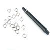 100PCS Stainless Steel Dart Rod Protective Ring Rod Lock Dart Accessory