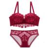 Clearance Sale French Sexy Lace Underwear Comfortable Rim Free Bra Gather Anti-Sagging Top Support Bra