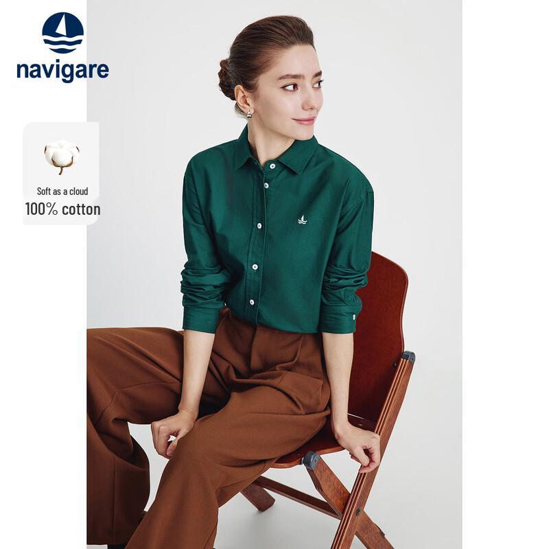 

Women s 100% Cotton Long-Sleeve Shirt XL