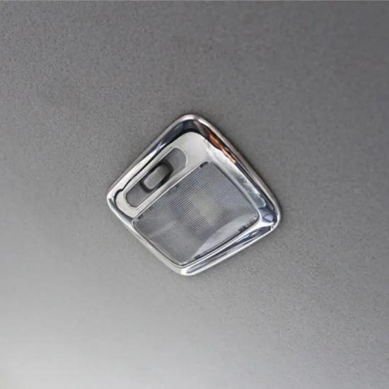 Cotochsun Car Styling Stainless Steel Interior Reading Lamp Frame Modified Trim Decoration Case For MITSUBISHI ASX 2013-