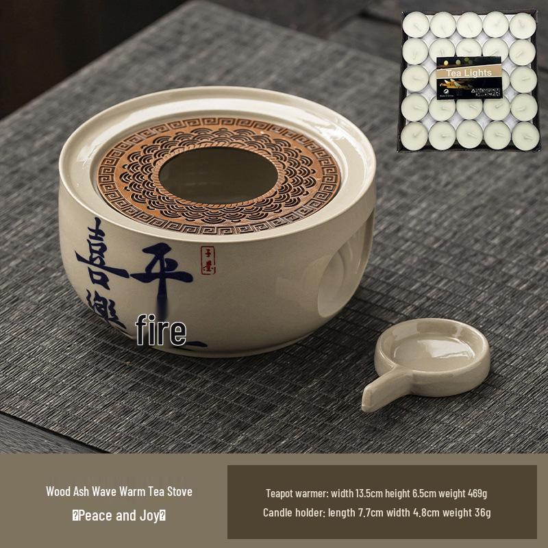 Tea Brewing Candle Warmer & Aroma Diffuser: A Compact Stove for Heating and Roasting Tea Cups