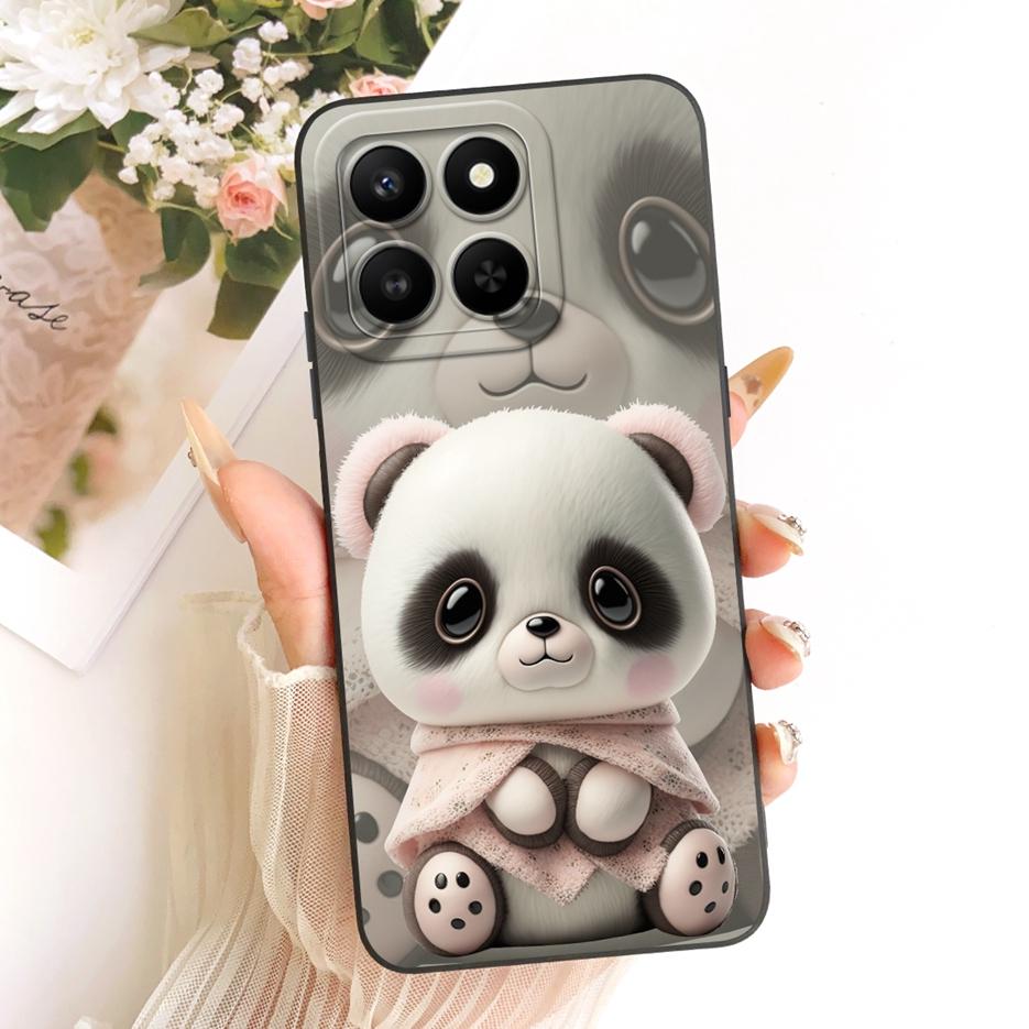 Etui For Honor 400 Smart 5G LGN-NX1 Urocze Śmieszne Kreskówkowe Pokrowiec Odporne na Wstrząsy Etui na Telefon Dla Honor X7d 4G HonorX7d 5G Miękkie Pokrowce Torby