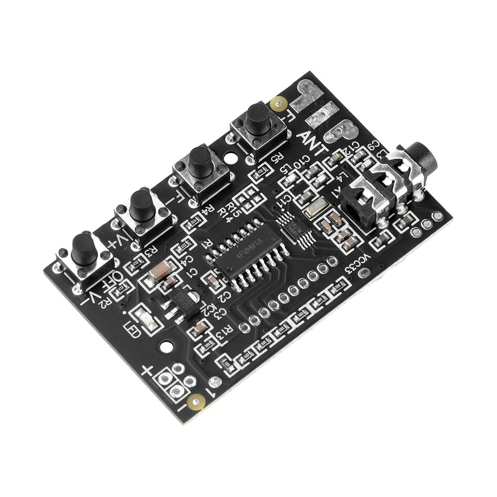 DC 3-12V Stereo FM Receiver Circuit Radio Module 76.0MHz-108.0MHz FM Radio Receiver Board