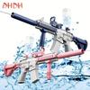New Water Gun Electric Pistol Shooting Toy Full Automatic Summer Beach Outdoor Fun Toy For Children Boys Girls Adults Gift