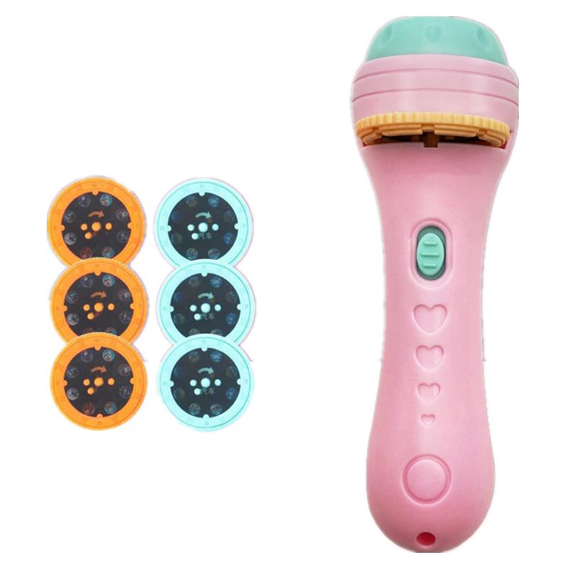 Flashlight Projector Toy for Boys Girls Toy Animal Dinosaur Vehicle Fruit with Projectors   Patterns for Fun Cognition Bedtime