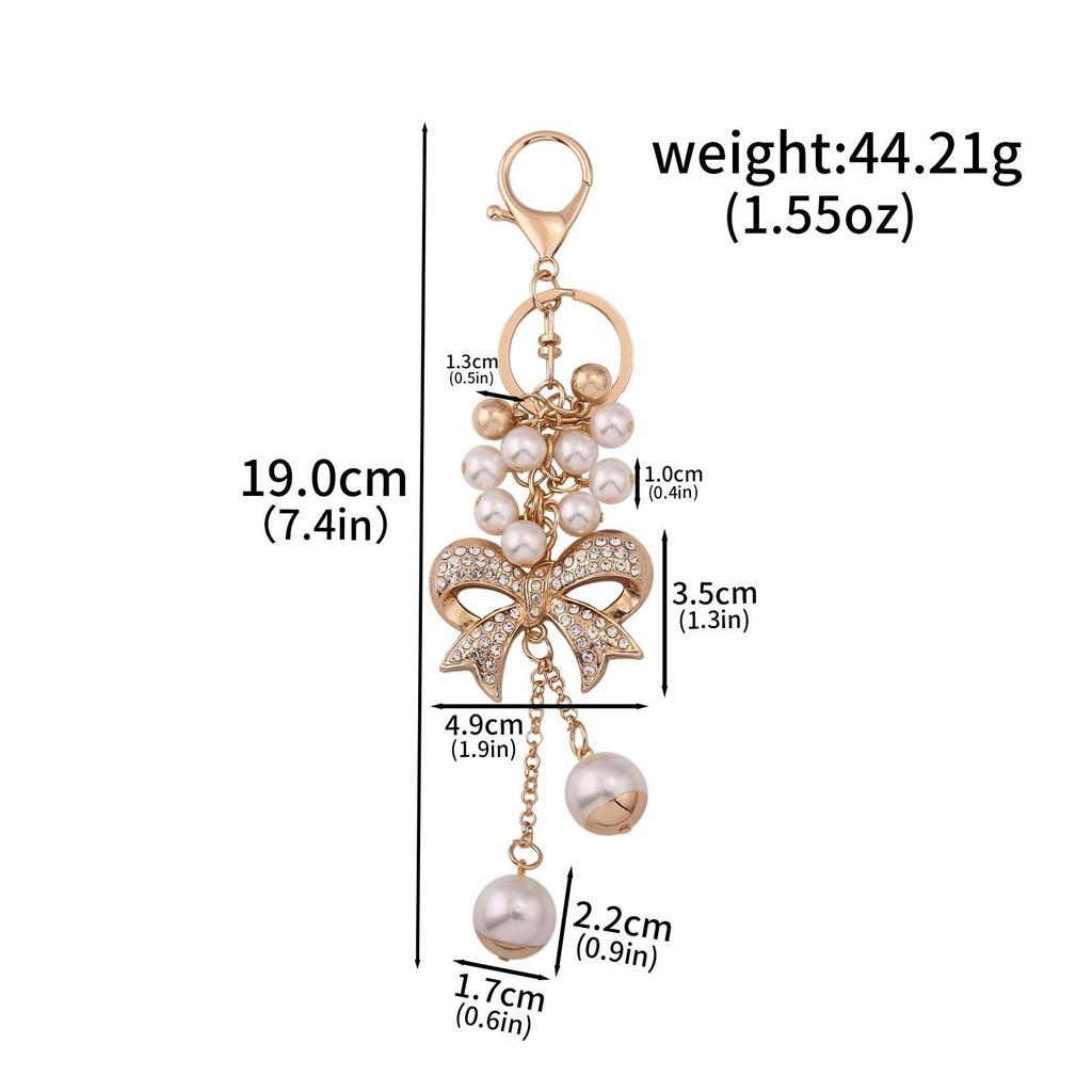 Rhinestone Dreamcatcher Keyring with Hollow Feather Pendant - Elegant Metal Gift