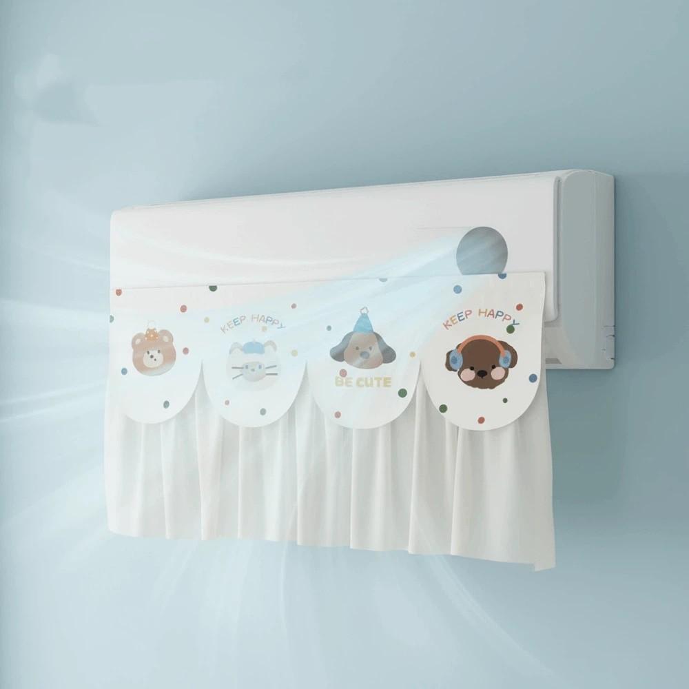 Adhesive Air Conditioning Wind Curtain Cartoon Air Conditioning Baffle Office Use