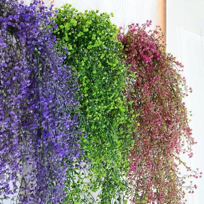 Artificial Fake Flower Vine Hanging Garland Plant Home Garden Wedding Decor